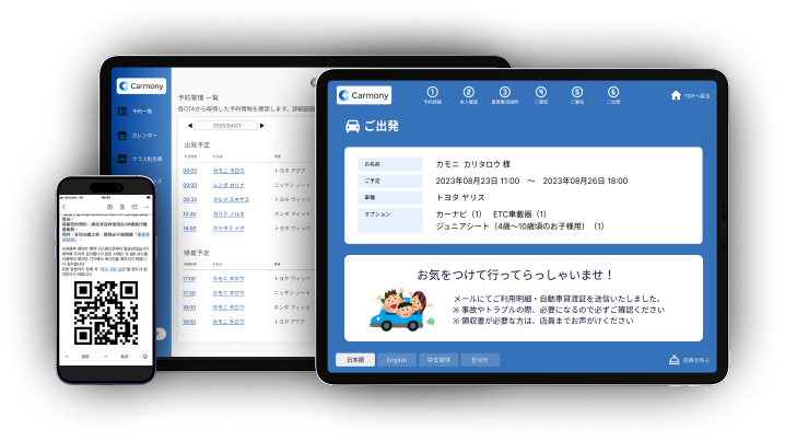 スマートフォンとタブレット